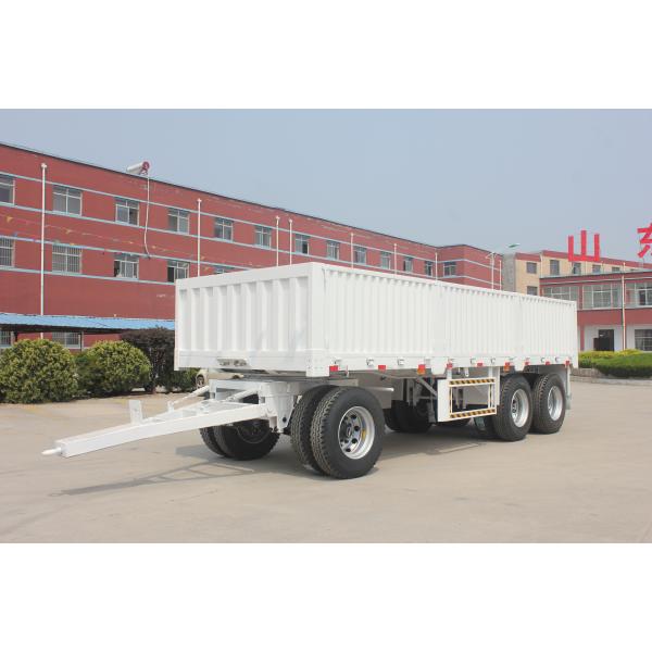 12R22.5 Шина 20т 30т Заградительный прицеп Грузовой тягач Гидравлический отвал полный прицеп