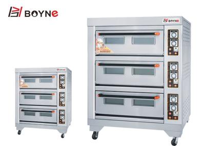 CE Commercial Bakery Kitchen Equipment Stainless Steel Deck Oven