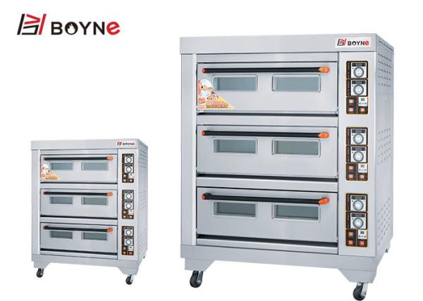 CE Commercial Bakery Kitchen Equipment Stainless Steel Deck Oven