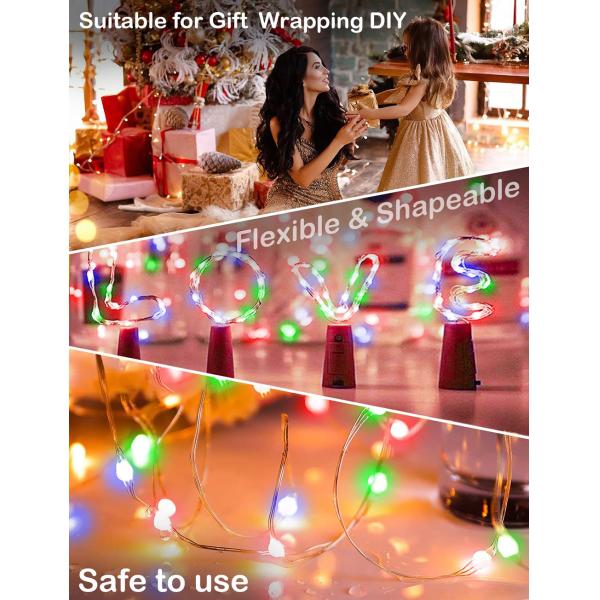 Ultra Bright 24V Solar LED String Lights 8 Modes Fairy Lamp Outdoor Decoration