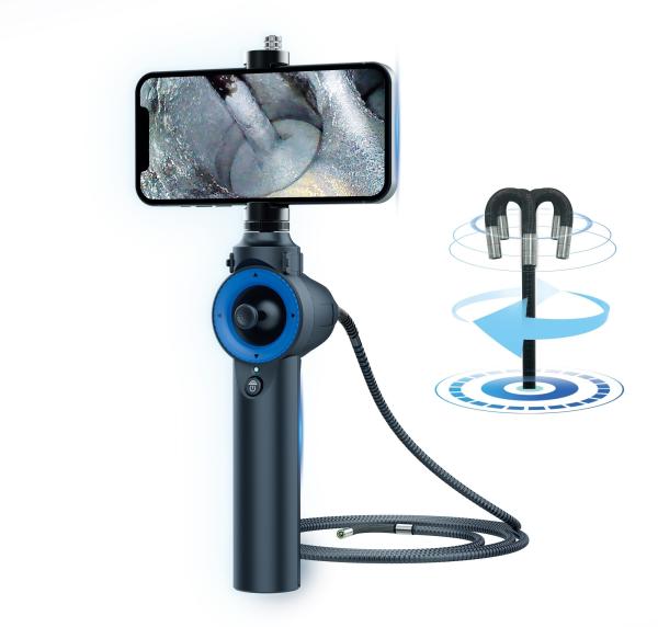 Waterproof Articulating Inspection Camera Compatible OTG Android IOS All Way Endoscope