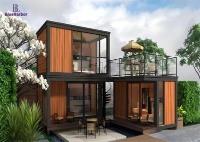 Home Office 2 Story Modular House Prefabricated In Multiple Scenarios