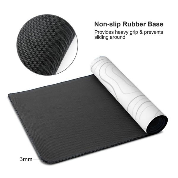 Desktop Extended Gaming Mat Xxxl Stitching Edge Desk Pad Mat Mouse Pad Gamer Square