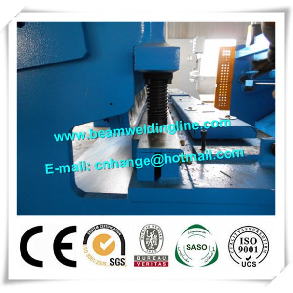 QC12Y Swing Hydraulic Shearing Machine For Steel Plate , Hydraulic Shear Cutter