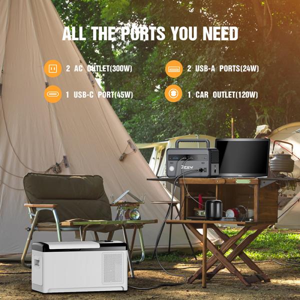 banco portátil do poder dos ciclos portáteis da central elétrica 300w 2000 com inversor