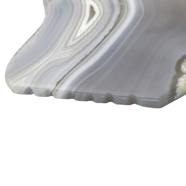 Body Health Care Grey Striped Agate Jade Gua Sha Stone Guasha Board Custom Massage Scraping Therapy Tool for Face and Body