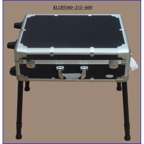 Rolling Makeup Desk Case with Lighted Mirror KLCBY560-215-660