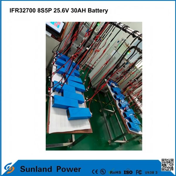 IFR32700 8S5P 25.6V 30AH Battery Used For Robot Logistics Autonomous Mobile Robots Automated Guided Vehicles Automated forklift battery replacement systems Batteries