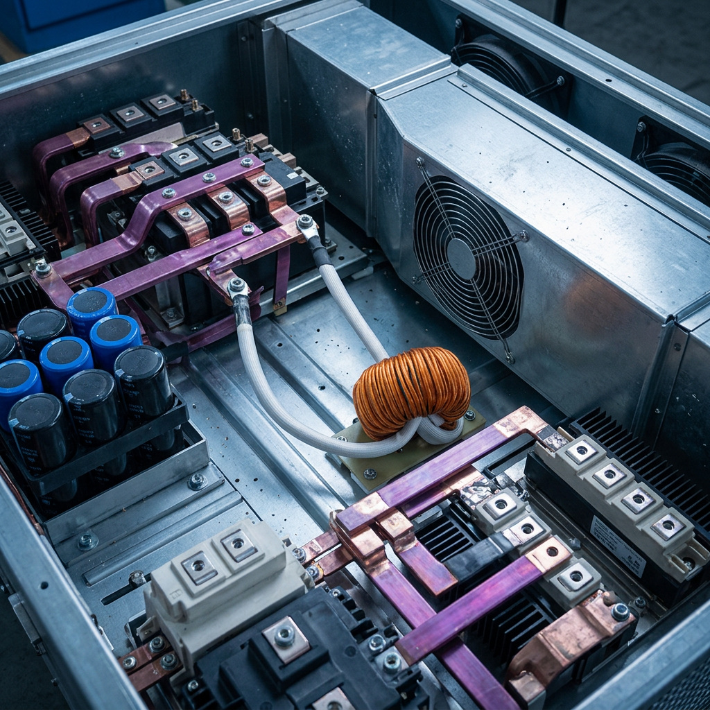 High Current 280A Toroidal Inductor PFC Choke For 30kW 60kW EV Charging Station