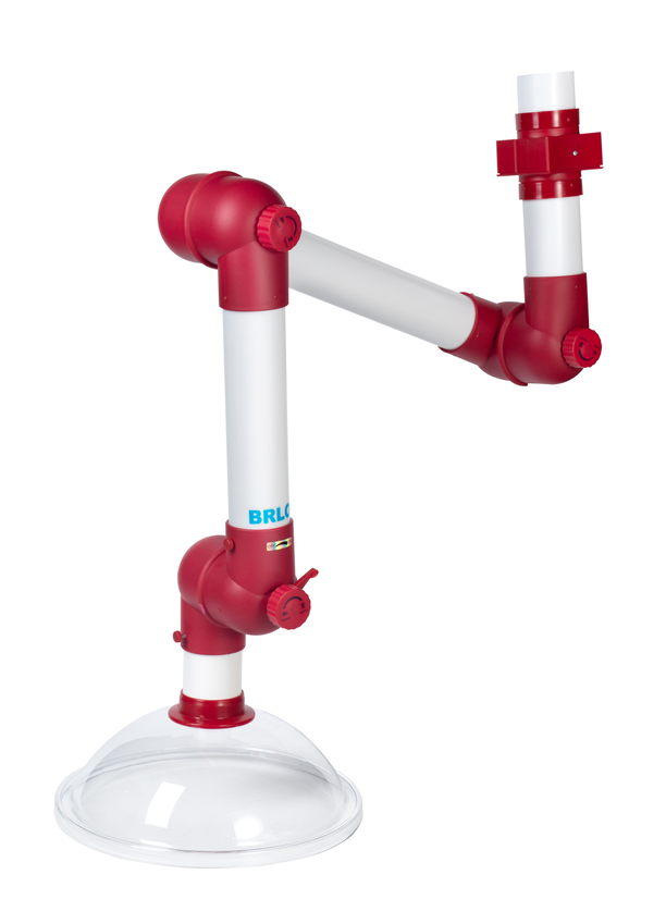 Industrial Articulating Exhaust Arm Flexible Smoke Extraction Arm Customized