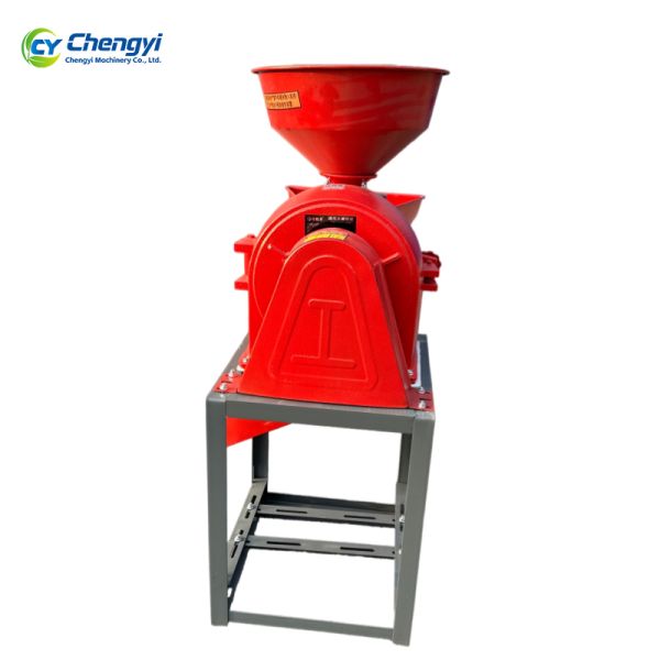 Steel Crusher Grinder 100-150kg/h Capacity Durable Grain Feed Grinder Multifunctional Processing