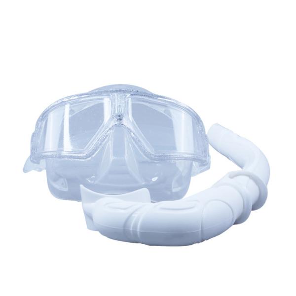 Low Volume Scuba Diving Equipment Set with Silicone Snorkel Mouthpiece Diving Mask