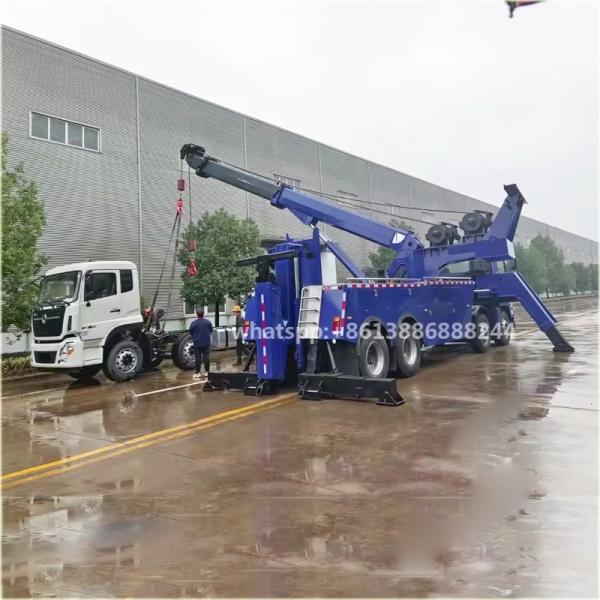 I SUZU  50-ton Trailer-crane Separation Wrecker With Rotary Crane   Crane    Truck