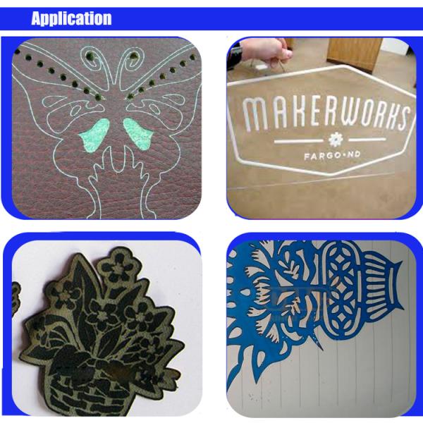 40 W Co2 Laser Engraver , Small Size Laser Engraving Equipment High Speed