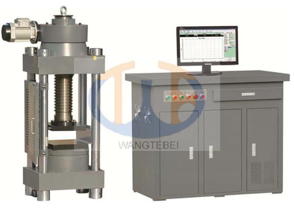 Computer Control Concrete Testing Machine Electrical Ball Screw Adjusting Mode