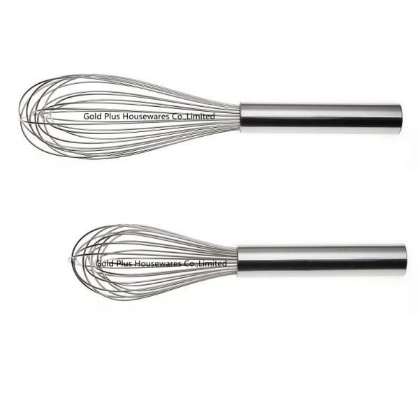 Flour Blender Egg Beater Tabletop Metal Handle Stainless Steel Mixer Sauces Batter Cake Tools