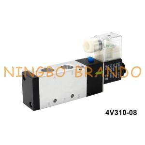 Тип пневматический путь 4V310-08-DC24V Airtac клапана соленоида 5/2 воздуха 24 вольта