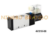 Type manière pneumatique de 4V310-08-DC24V Airtac de la vanne électromagnétique d'air 5/2 24 volts