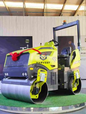 4 Ton Road Construction Hydraulic Roller ST4000 Drum Width 1200mm in Ghana