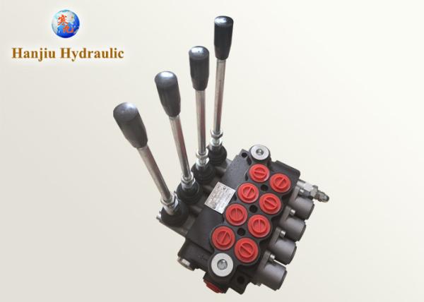 Moteur hydraulique de Monoblock d'agriculture de contrôle hydraulique des soupapes de commande 4P40