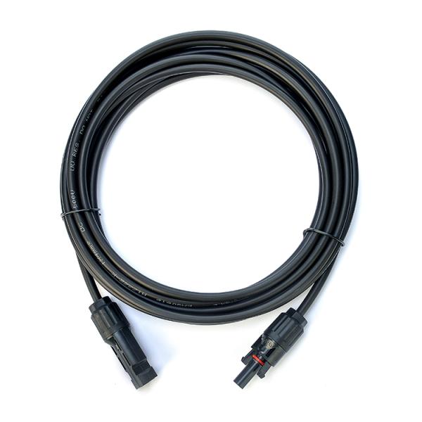Xlpo Insulation 1500V DC Solar Connector PV Cable for Solar Energy Systems Normal Sections 1C X78/0.3MM and UV Resistant