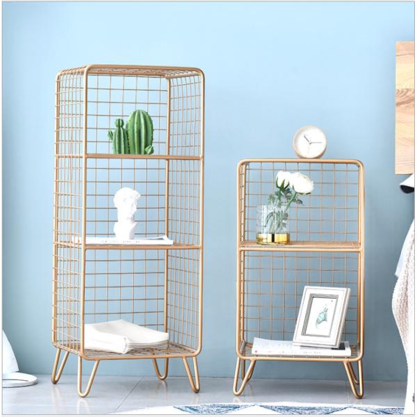 2 Tier Steel Book Storage Cabinet , Corrosion Proof Multi Layer Storage Rack