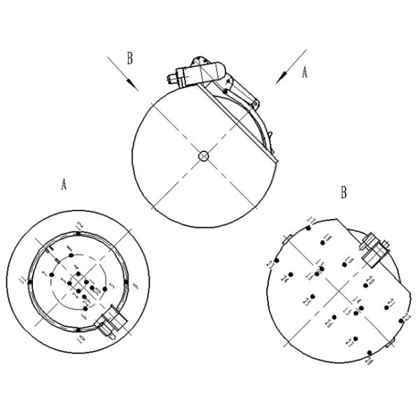 Устройство для удаления взрывчатых веществ аэропорта и станции