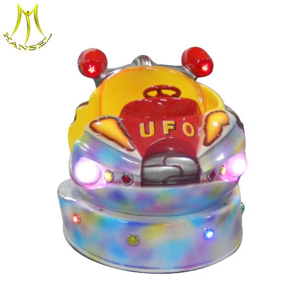 Hansel   children outdoor amusement fiber glass coin operated UFO ride