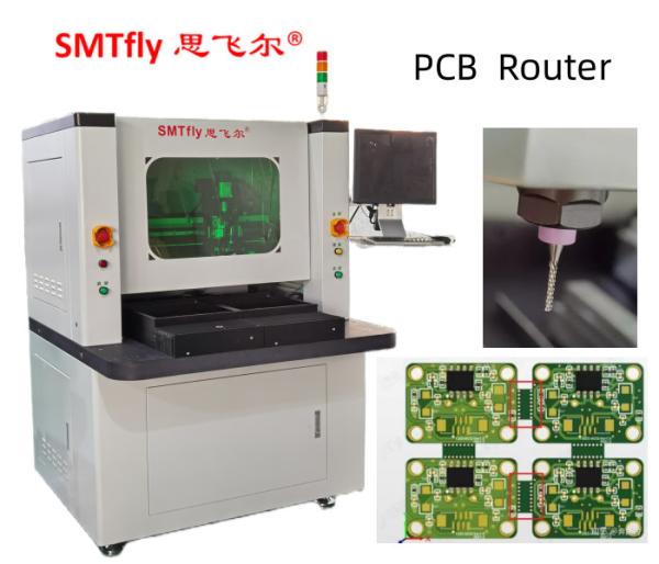 Equipamento do router do PWB de Tab Routed Depaneling com área de funcionamento de 650*500mm