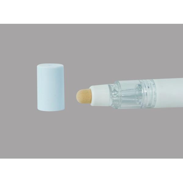 Трубка сути сливк глаза пластиковой трубки капельницы косметической упаковывая с головой губки