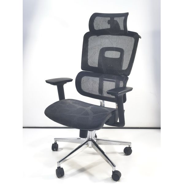 CEO Gaming Full Mesh Ergonomic Swivel Chair With Steel Back Support