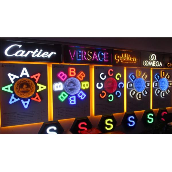 Customization Mini Letter 3d Acrylic Luminous Letter Energy Saving Pvc Light Letter