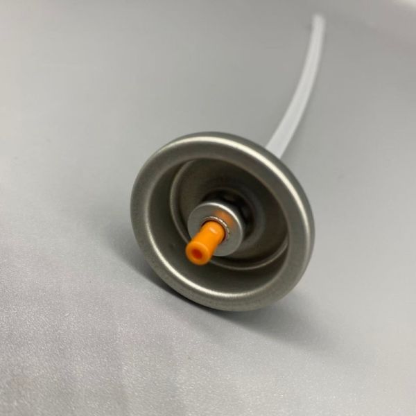 Aerosol Hair Glue Valve with Corrosion-Resistant Aluminum Cup and Leak-Proof Gasket for Precision Mist Undetectable Hold
