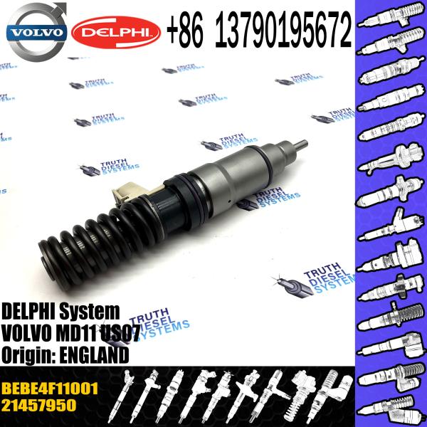 Bocal comum Bebe4f11001 21457950 do injetor de combustível do trilho do inyector diesel para o CAMINHÃO MP7 da CAPA DE CHUVA do motor de VOL E3.3