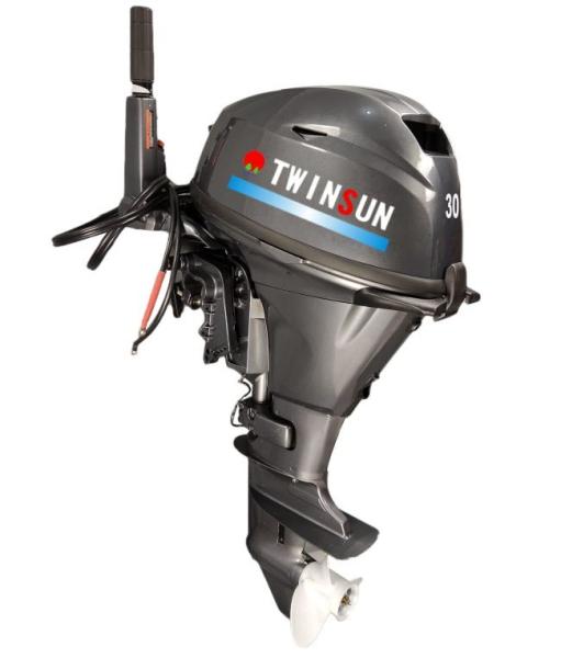 5500r/Min 30 Hp Electric Outboard Motor Marine / Electric Start Outboard Engine