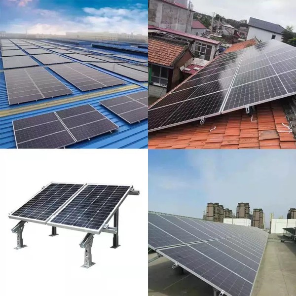 Durable Solar Mount Base Anti Corrosion Support 50mm / 60mm Hole Spacing