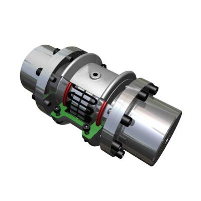 Grade afilada de Steelflex que acopla o tipo acoplamento de JSS da grade da mola da serpente de Falk Flex Coupling Customized Double Flange