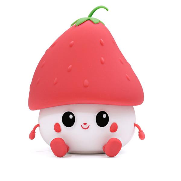 Controle remoto Toaster de presente para meninas bonitas Luz noturna LED Cartoon Novidade Lâmpada de quarto para bebê