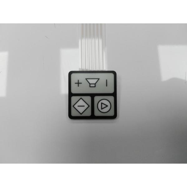Custom PCB Membrane Keypad  Switch With 3M9495MP / 3M7961MP Adhesive