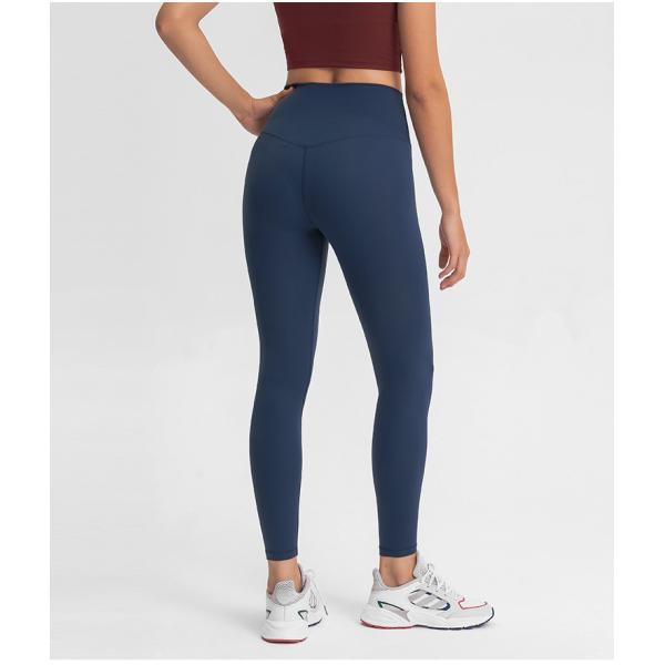 Elastic Nude Color Yoga Pants Quick Drying STC Womens High Waisted Running Tights