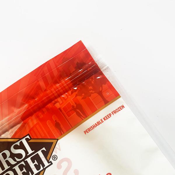 Custom print opp cooler zipper bag small plastic for frozen food