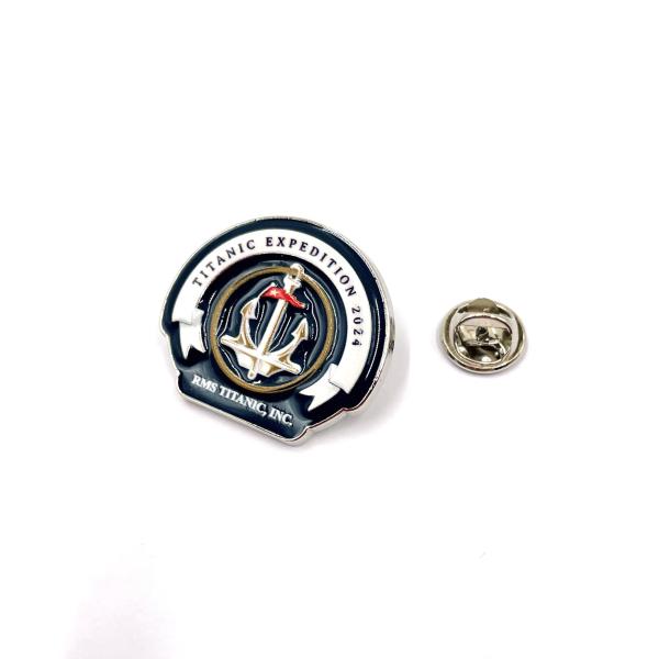 Lapel Pin for Titanic Enthusiasts Customizable Soft Enamel Badge for Movie Themes Free Design Service Availabl