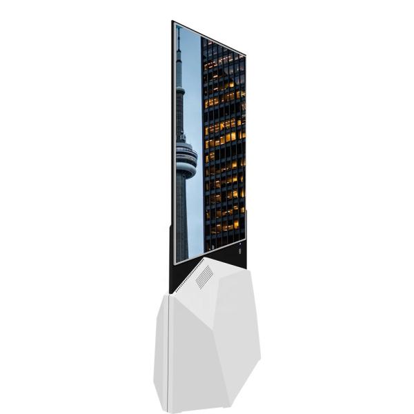 55 Inch Lcd Double Sided Advertising Display Kiosk Digital Signage Touch Screen