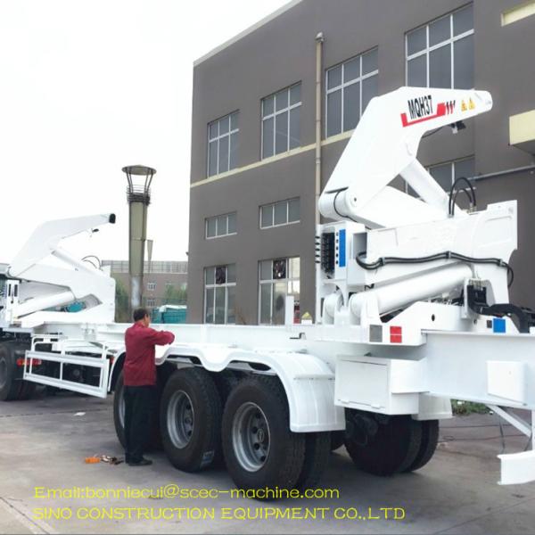 Двухскоростный трейлер контейнера загрузки собственной личности погрузочно-разгрузочного оборудования 20фт 40фт порта