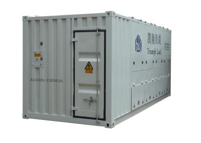 1500 KVA Apparent Power Dummy Load Bank 4 Wire With Smoke Fog Protection