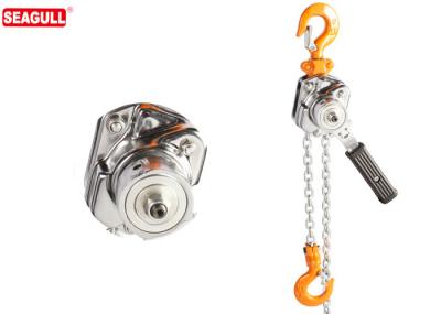 1 / 4 Ton Chain Lever Hoist Block / Ratchet Chain Hoist Lifting Machine Max Lifting 18m