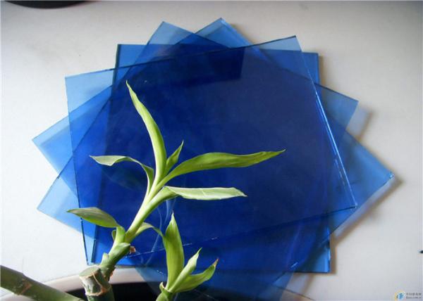 Smooth Surface Dark Blue Float Glass 4mm 5mm 5.5mm 6mm 8mm 10mm Thickness