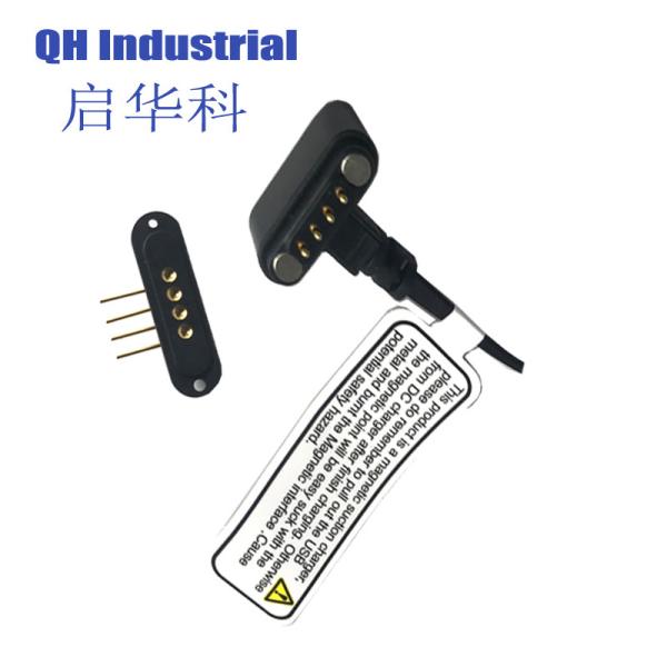 4pin 2.54mm Pitch United Kingdom ISO RoHS REACH Battery Connector Magnetic Power Connector
