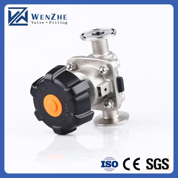 DN8-DN50 Санитарный диафрагматический клапан из нержавеющей стали 316L DIN