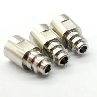 Silver CNC Machining Aluminum Parts Polished Metal Spare Parts Corrosion Resistance